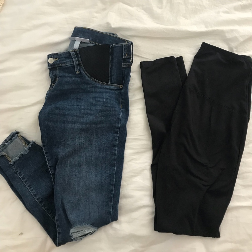 Bundle of maternity pants 👖🤰🏼